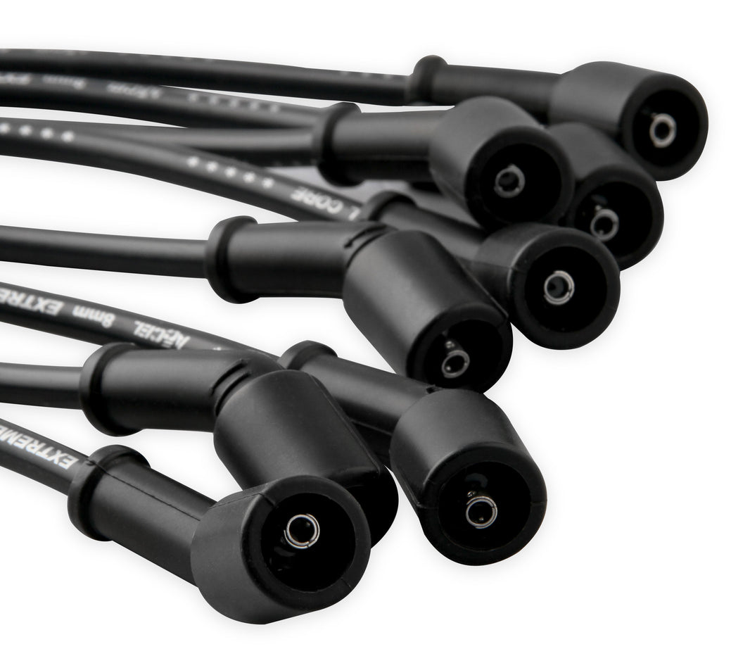 Jeu de câbles d'allumage - Extreme 9000 Noir Céramique - Chevy/GM 01-04 - 3/4 et 1 Ton 8.1L