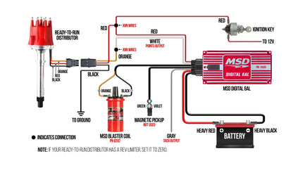 BLK MSD-6AL, Digital Ignition w/rev Cont - MSD Digital 6AL Ignition Control - Black