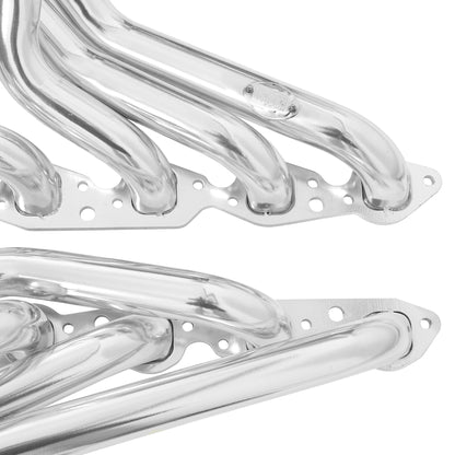 Hooker Super Competition Long Tube Headers - Ceramic Coated - Photo - Close Up Angle