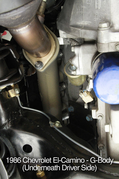 Hooker BlackHeart LS Swap Exhaust Manifolds - Natural Cast Finish