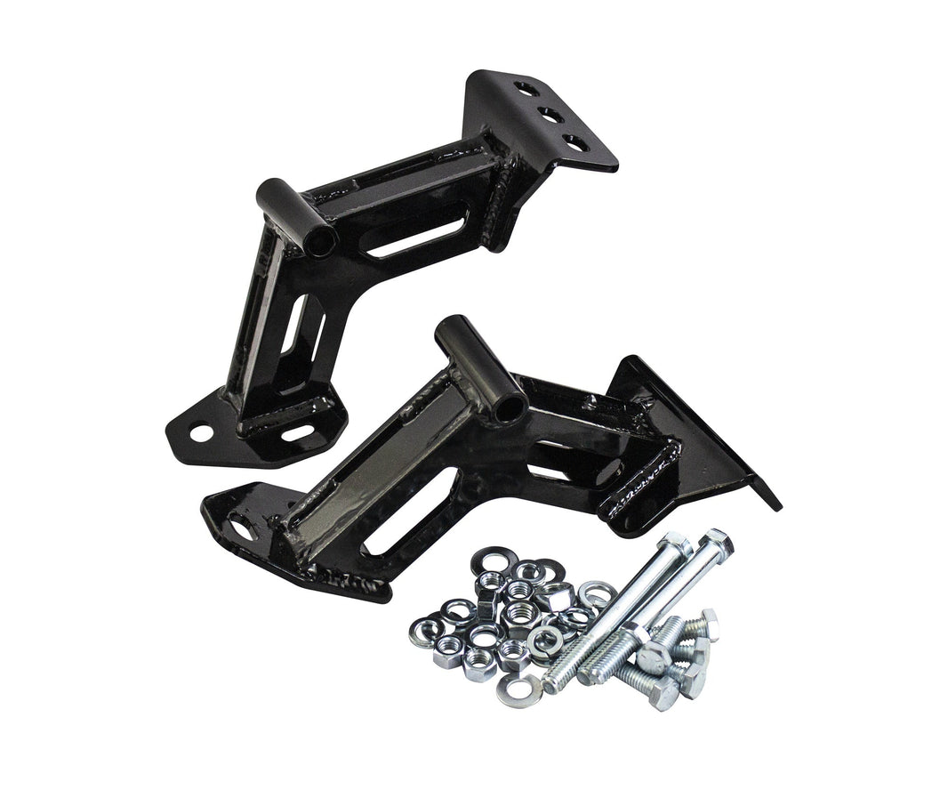 Brothers Trucks Motorophæng Konverteringssæt - Lille Blok - Sort - Baghjulstræk