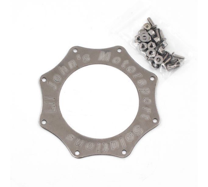 Ljms Exhaust Trim 3" Ring Unpolished W/Logo