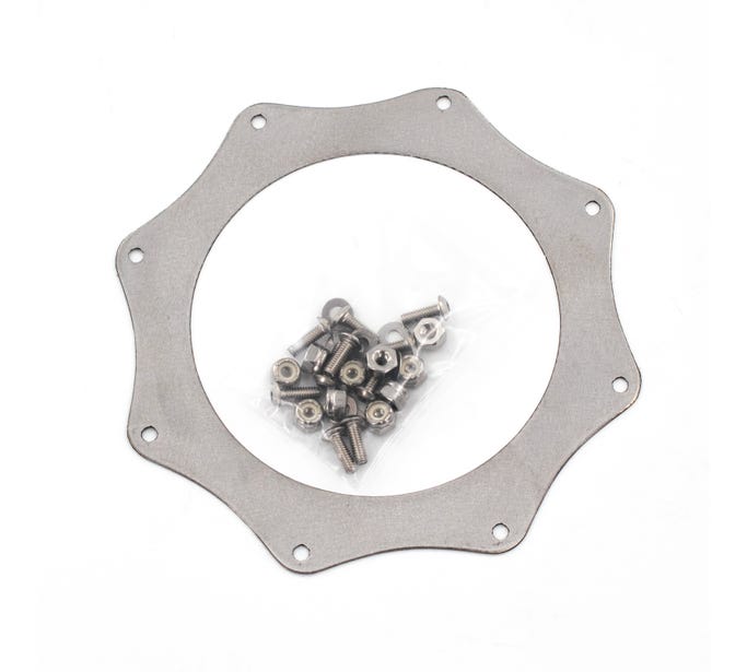 Ljms Exhaust Trim 4" Ring Unpolished