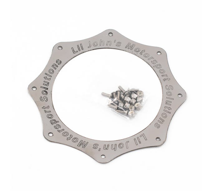 Ljms Exhaust Trim 5" Ring Polished W/Logo