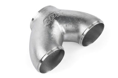 Y-PIPE, 2.75" TO 2X2.5", UNI, 304 CAST - APR Cast Stainless Steel Y Splitter - 70mm (2.75") to Dual 63.5mm (2.5")