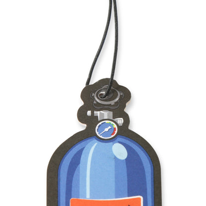 AIR FRESHENER PAPER NITROUS CAR - NOS Paper Air Freshener - Nitrous Car