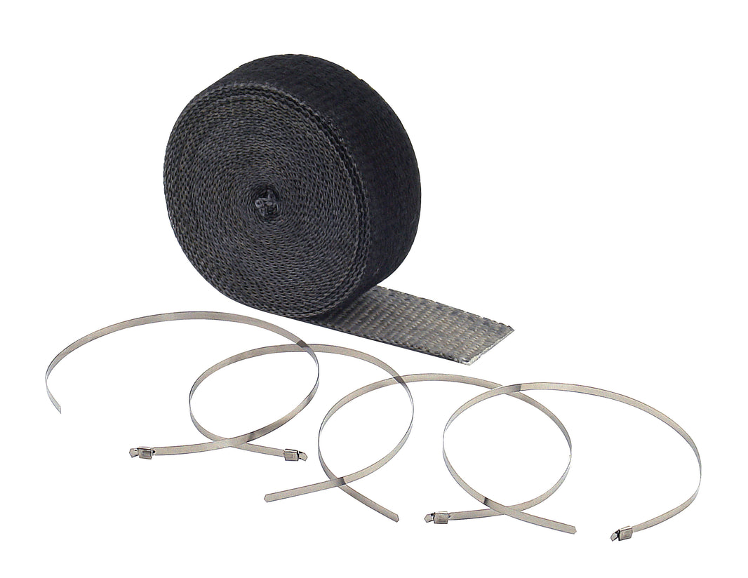 Exhaust Wrap Kit
Black 2 in x 25 ft Roll - With (4) 14 in Stainless Steel Tie Straps