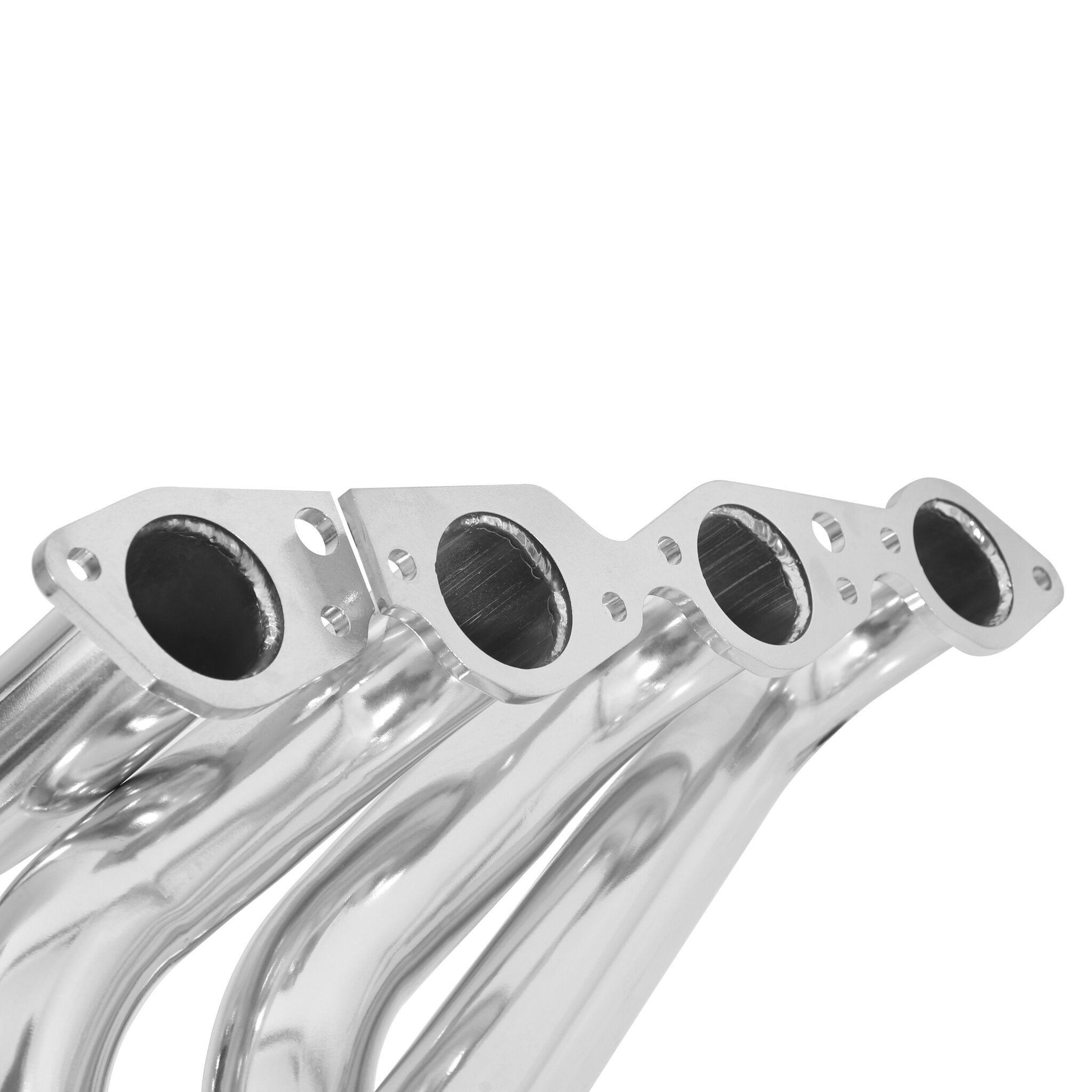 Hooker Super Competition Long Tube Headers - Ceramic Coated - Photo - Close Up Angle
