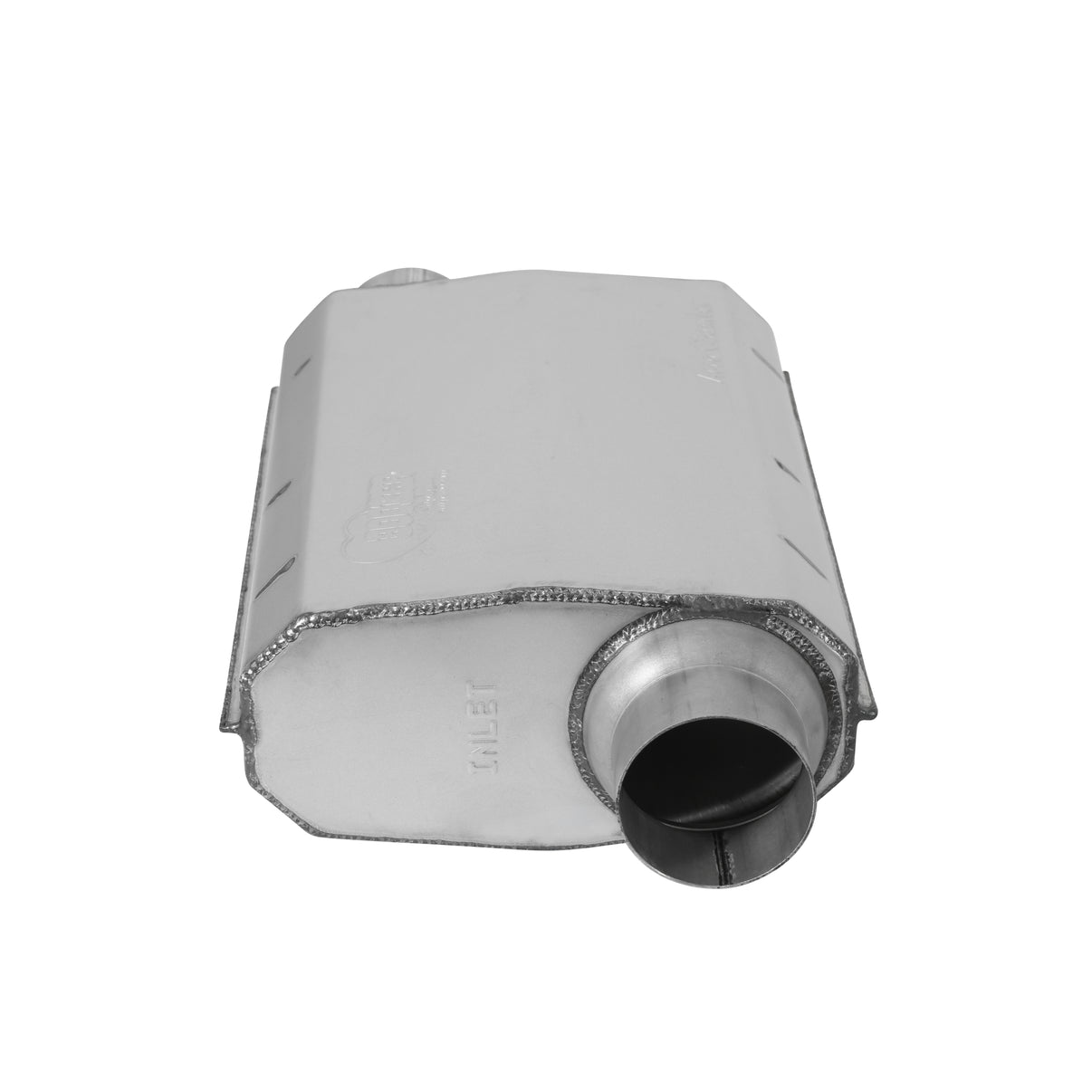 Hooker Aero Chamber Muffler - Photo - out of package Back