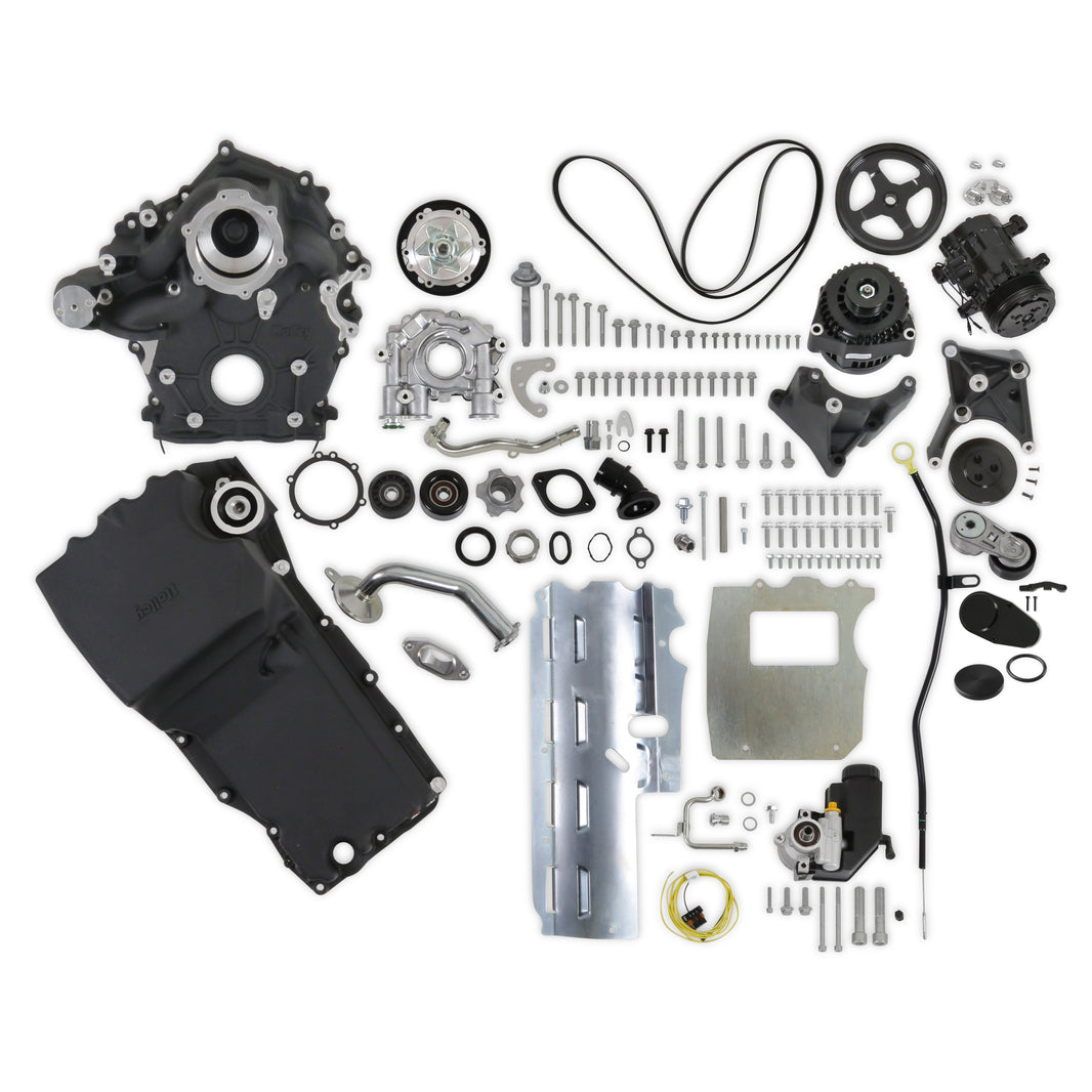 Holley Godzilla High-Mount Accessory Drive - Photo - Primary Front