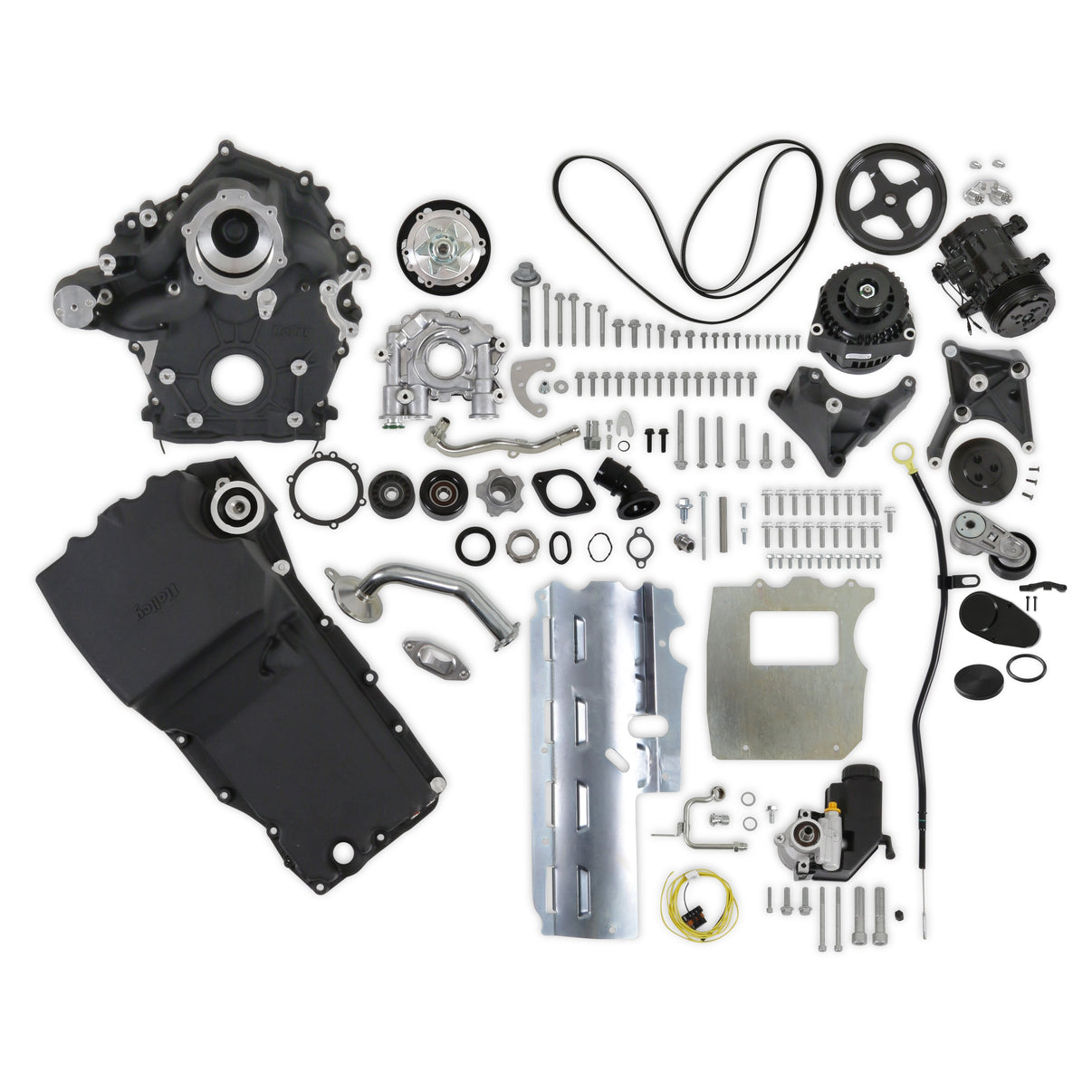 Holley Godzilla High-Mount Accessory Drive - Photo - Primary Front