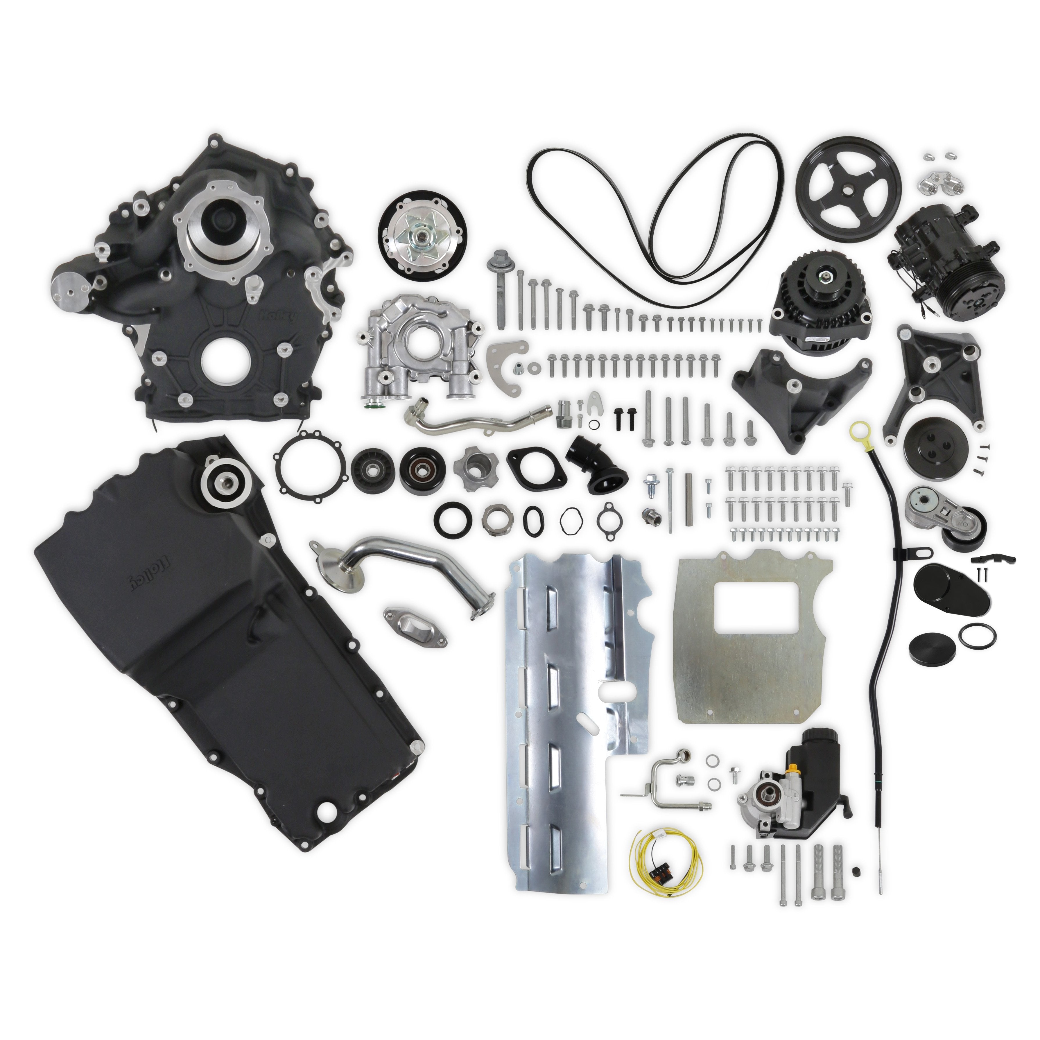 Holley Godzilla High-Mount Accessory Drive - Photo - Primary Front