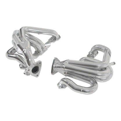 Hooker Super Competition Shorty Headers - Ceramic Coated - Photo - out of package Angle