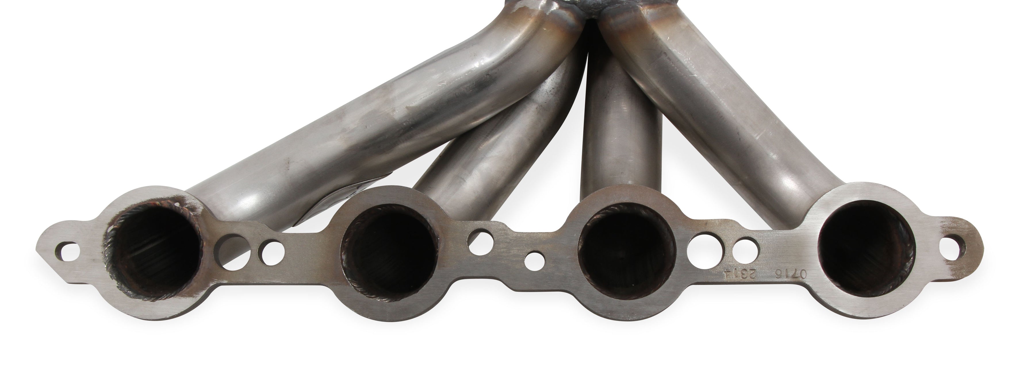 Hooker Block Hugger Header - Stainless Steel - Photo - out of package Left