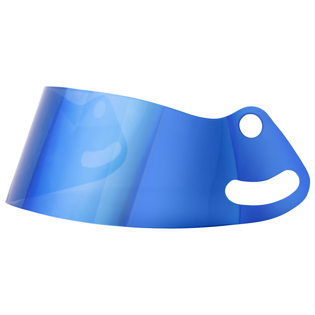 Visière courte ST4F/WRC/TRO IRID - Stilo Venti WRC, Trophy, Des, Sport - Visière courte bleue iridium