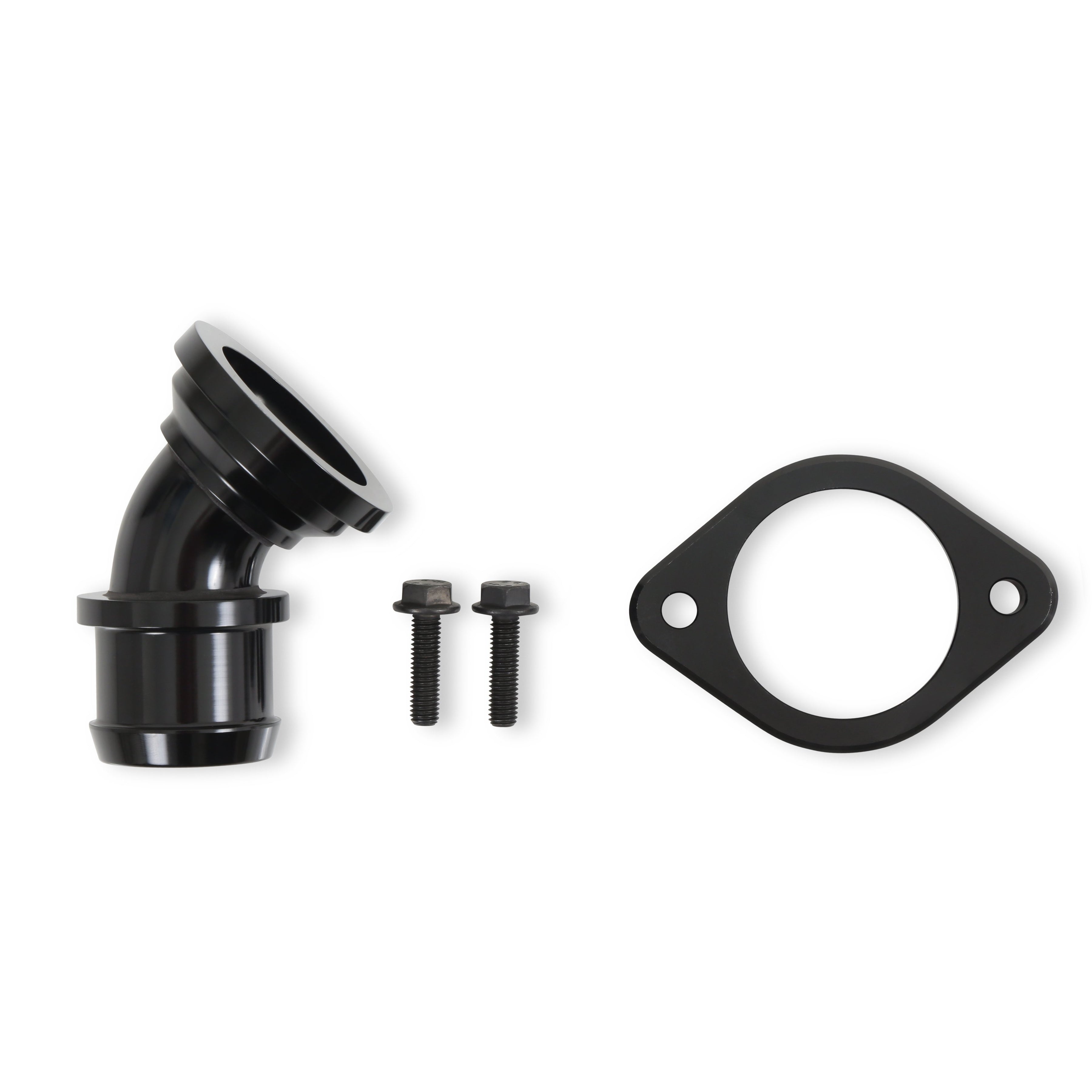 Holley Godzilla High-Mount Accessory Drive - OE Oiling System - Base Kit - Black - Photo - out of package Front