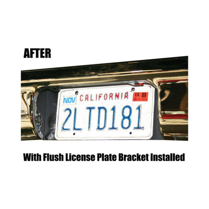 Support de plaque d'immatriculation encastré Brothers Trucks