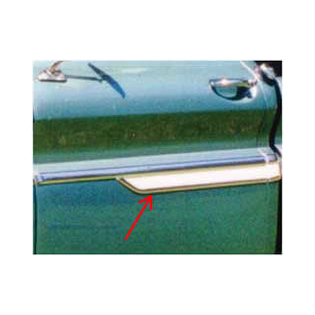 62-66 CHEVY/GMC TRCK DOOR MOLDING -LOWER - Brothers Trucks  Door Molding - Lower - Right