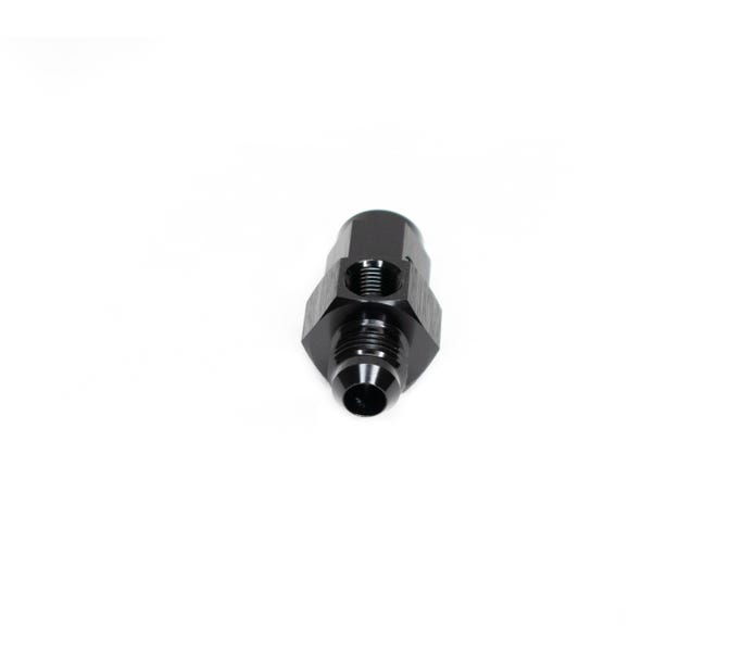 BTR 6AN Male to Female Adapter - 1/8" NPT Port - Black
