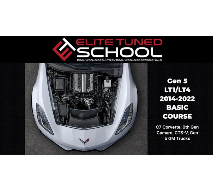 Elite Tuned School GEN V LT Basic Course