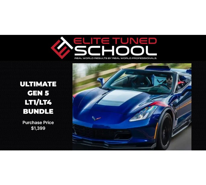 Elite Tuned School Ultimate GEN V LT Bundle