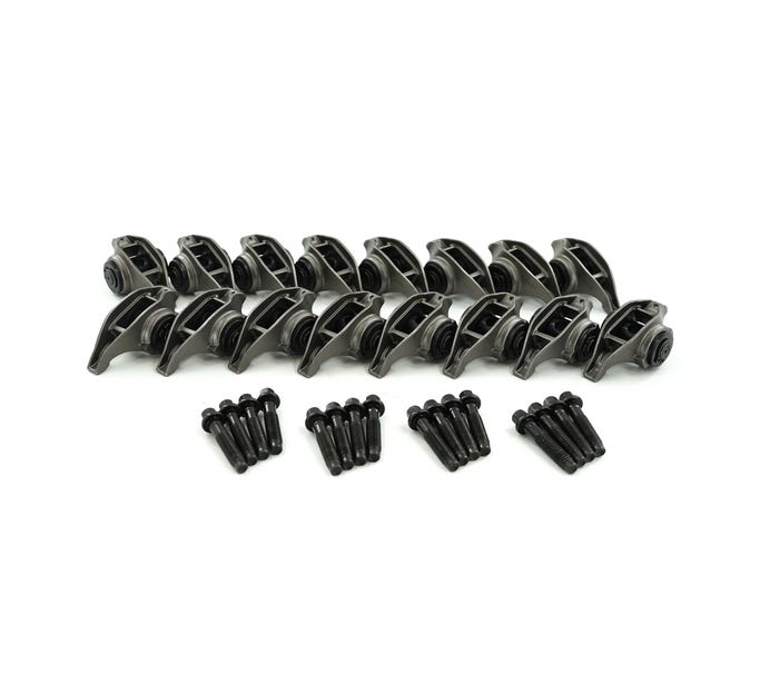 GM GEN V LT Rocker Arms with BTR Tk002 Trunnions Installed