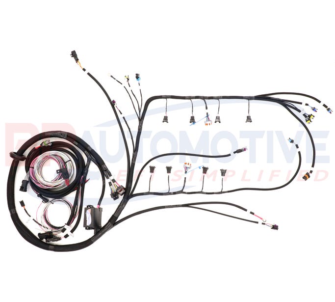 Bp Automotive LS Swap Harness Dbc Holley EFI Standalone Harness with no Transmission Wiring