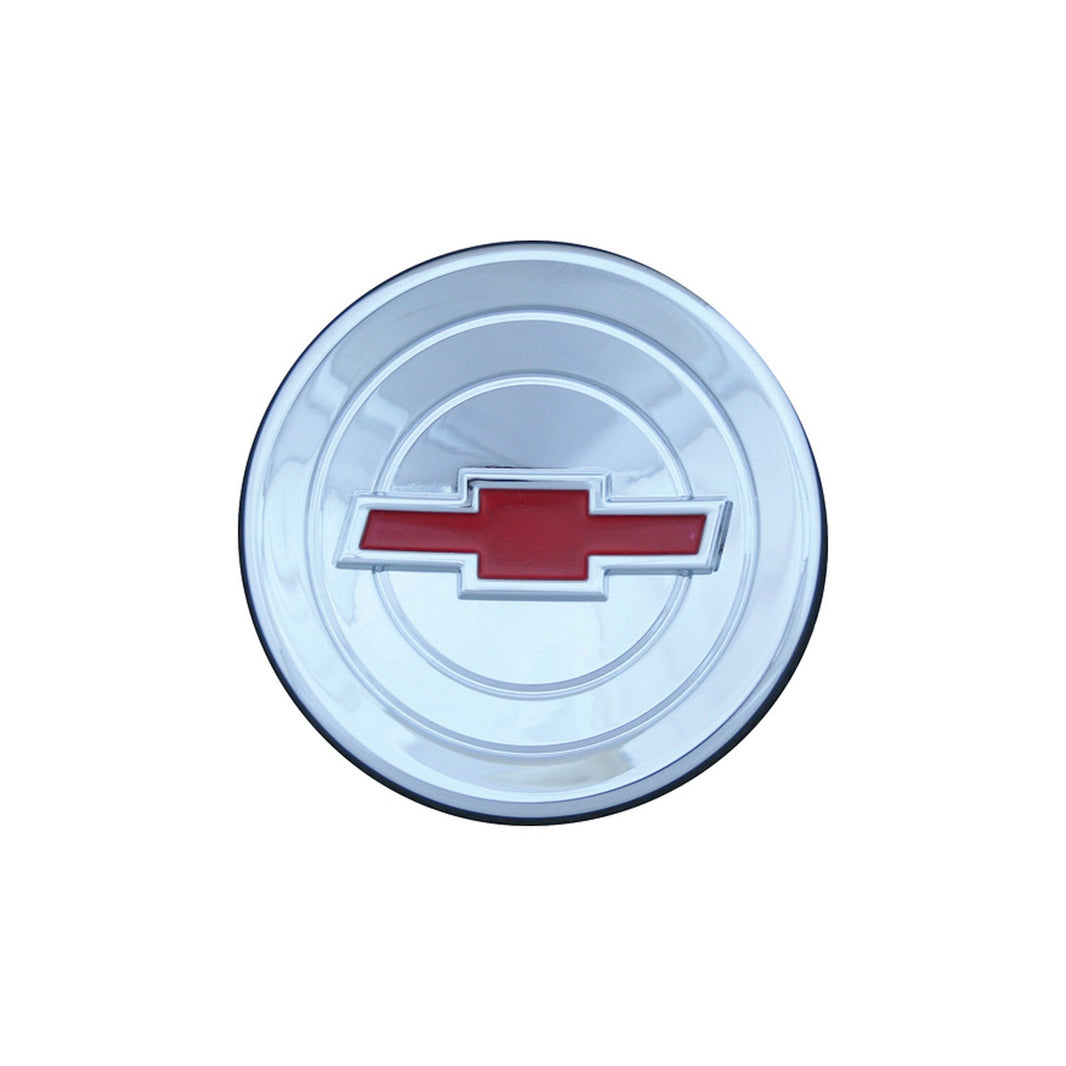 1960-66  CHEVY/GMC HORN BUTTON - Brothers Trucks Horn Button - Stainless - Bowtie