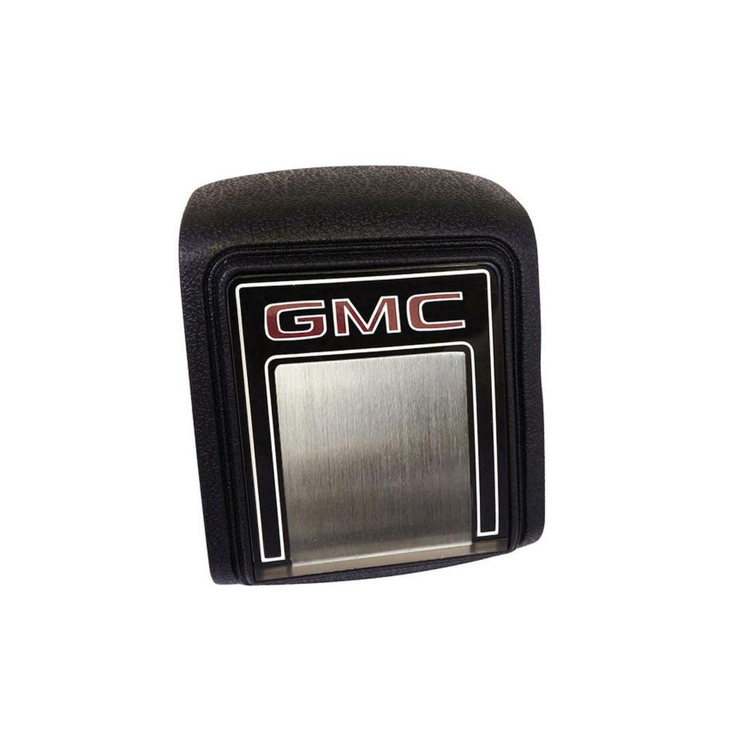 78-87 CHVY/GMC TRCK HORN BUTTON-GMC - Brothers Trucks Horn Button - Deluxe - Black