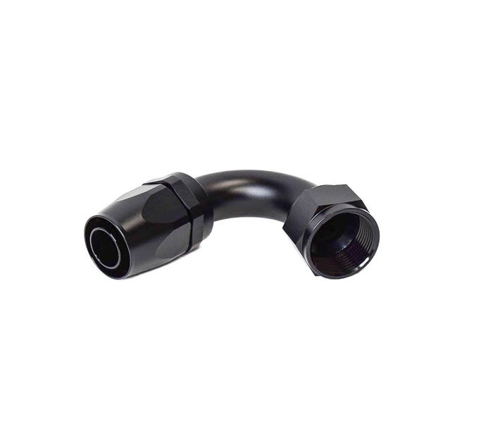 BTR AN Fittings - 120° - 16AN Hose End - Black