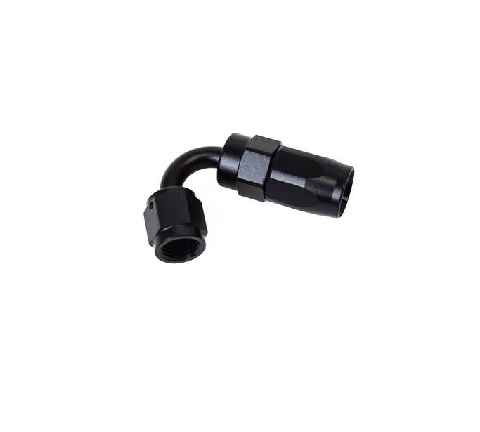 BTR AN Fittings - 120° - 4AN Hose End - Black