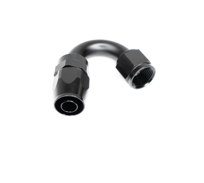 BTR AN Fittings - 150° - 10AN Hose End - Black