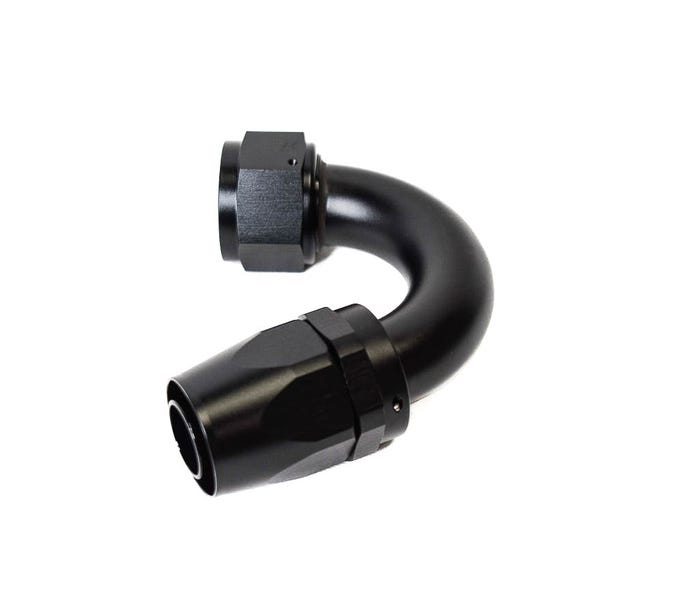 BTR AN Fittings - 150° - 16AN Hose End - Black