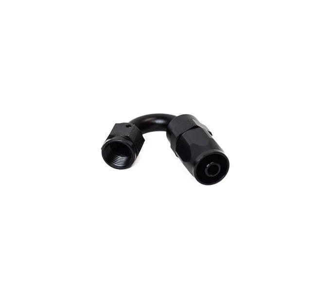 BTR AN Fittings - 150° - 6AN Hose End - Black