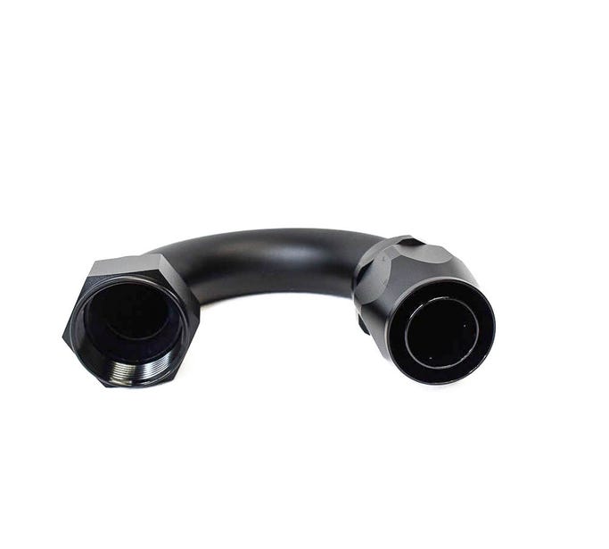 BTR AN Fittings - 180° - 20AN Hose End - Black