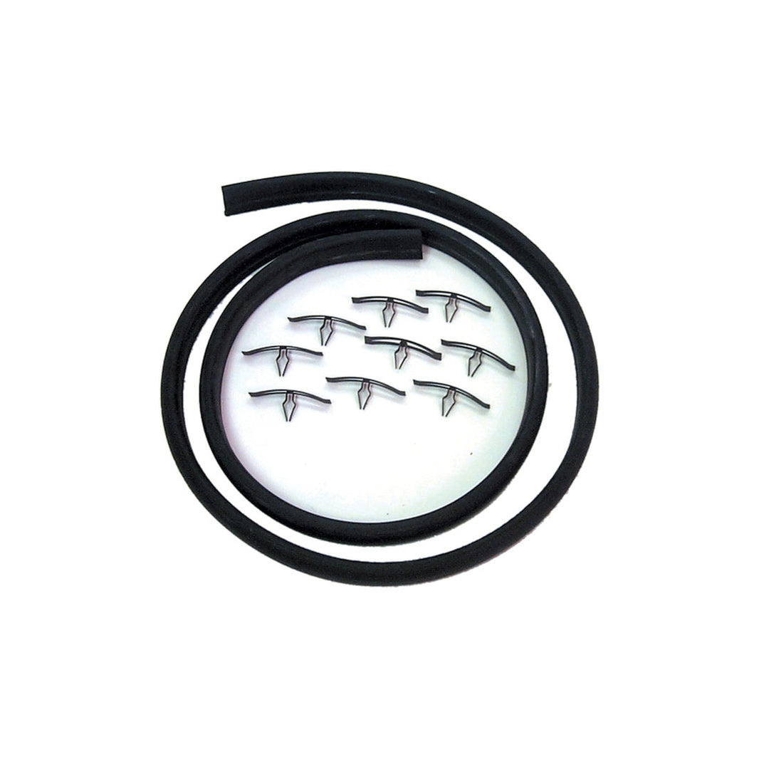 55-59 CHVY HOOD TO COWL SEAL W/FASTENERS - Brothers Trucks Hood To Cowl Seal with Fasteners