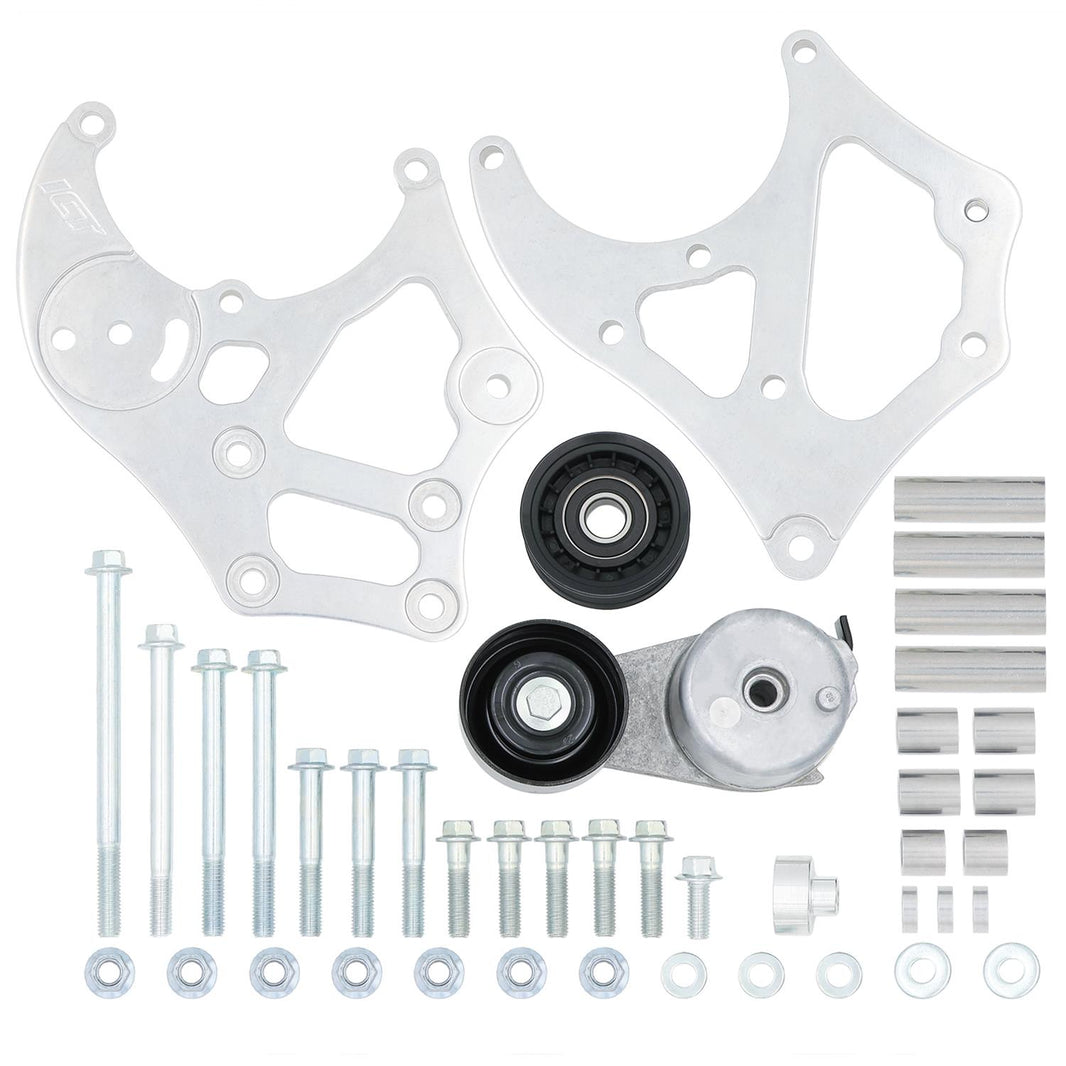 LS Corvette Sanden 508/709 A/C Air Conditioner Compressor Bracket -1 LS3 Crate Motor Spacing