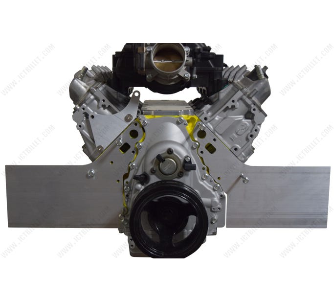 GEN V LT 2PC Front Motor Plate Aluminum Engine Mount