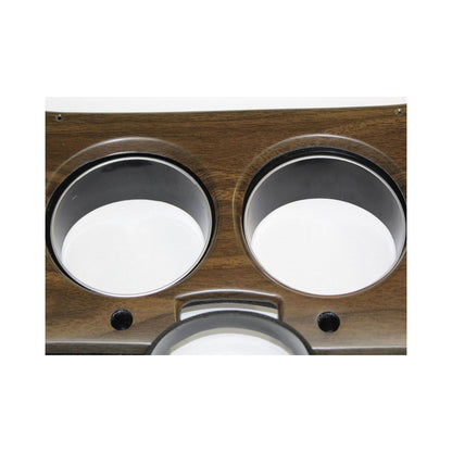 Brothers Trucks Instrumentbezel - Med A/C - Sølv/Træfibre