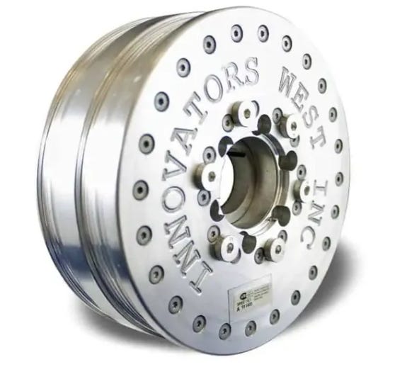 Innovators West Harmonic Damper - C5/C6 Corvette - Standard Diameter - Super Duty Hub