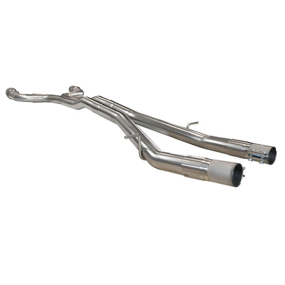 Stainless Header and Full Exhaust Kit. - 1-7/8" Headers & GREEN Exhaust Kit For OEM Mufflers. 2016-2024 Camaro SS/ZL1