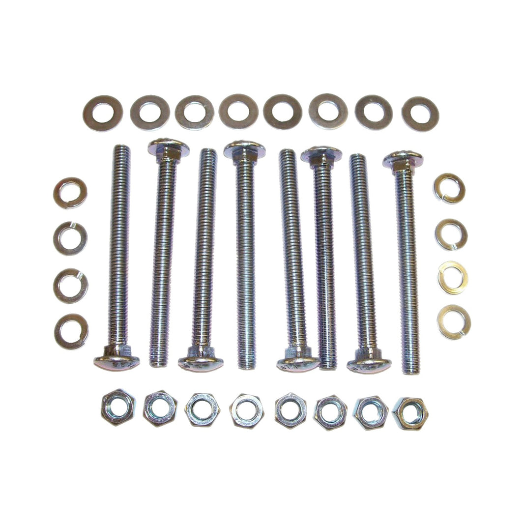 67-72 METAL BD FLR TO FRAME BLT KIT MET - Brothers Trucks Metal Bed Floor To Frame Bolt Kit - 24-Pieces