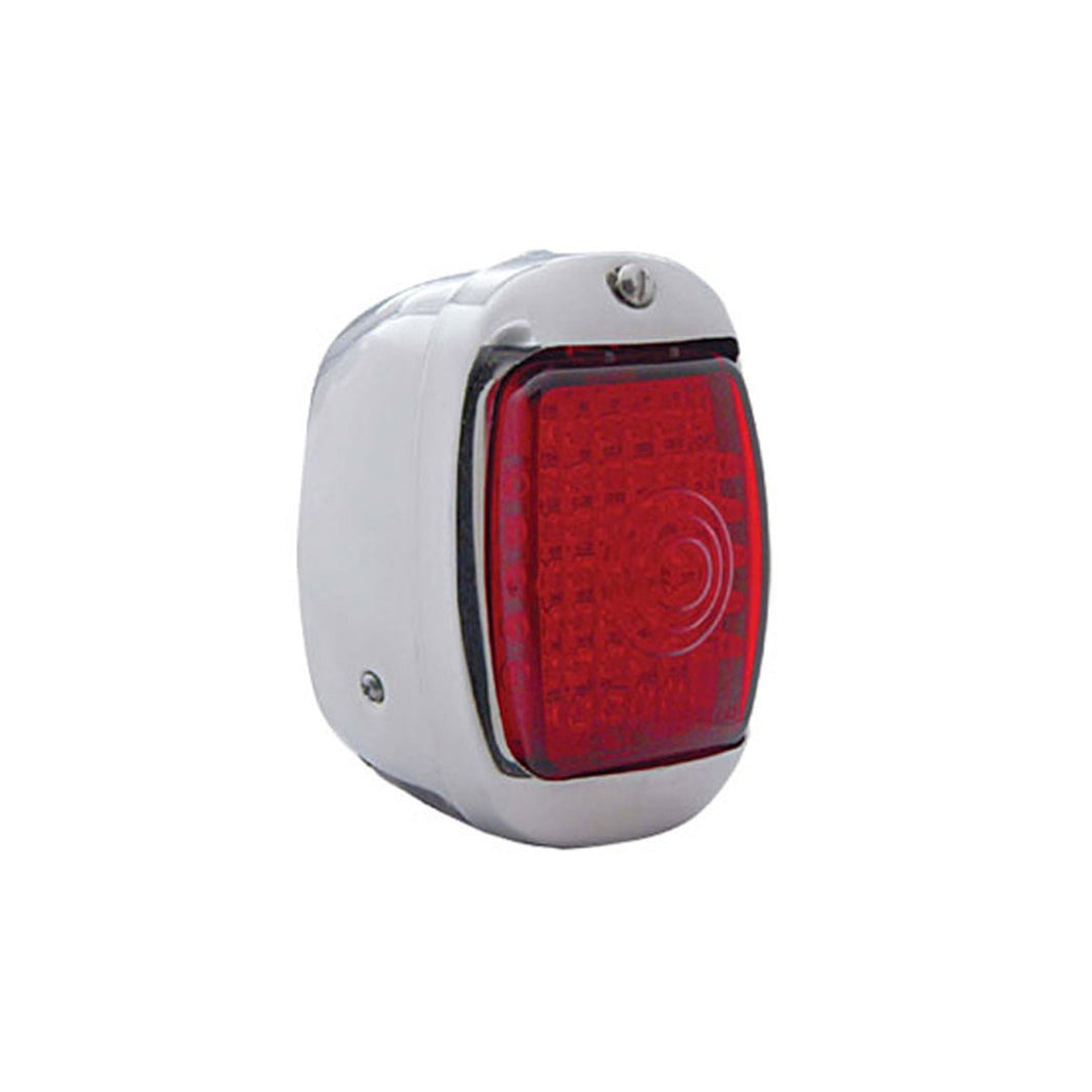 Brothers Trucks LED Baglygte - Rustfrit Stål - Rød - Højre