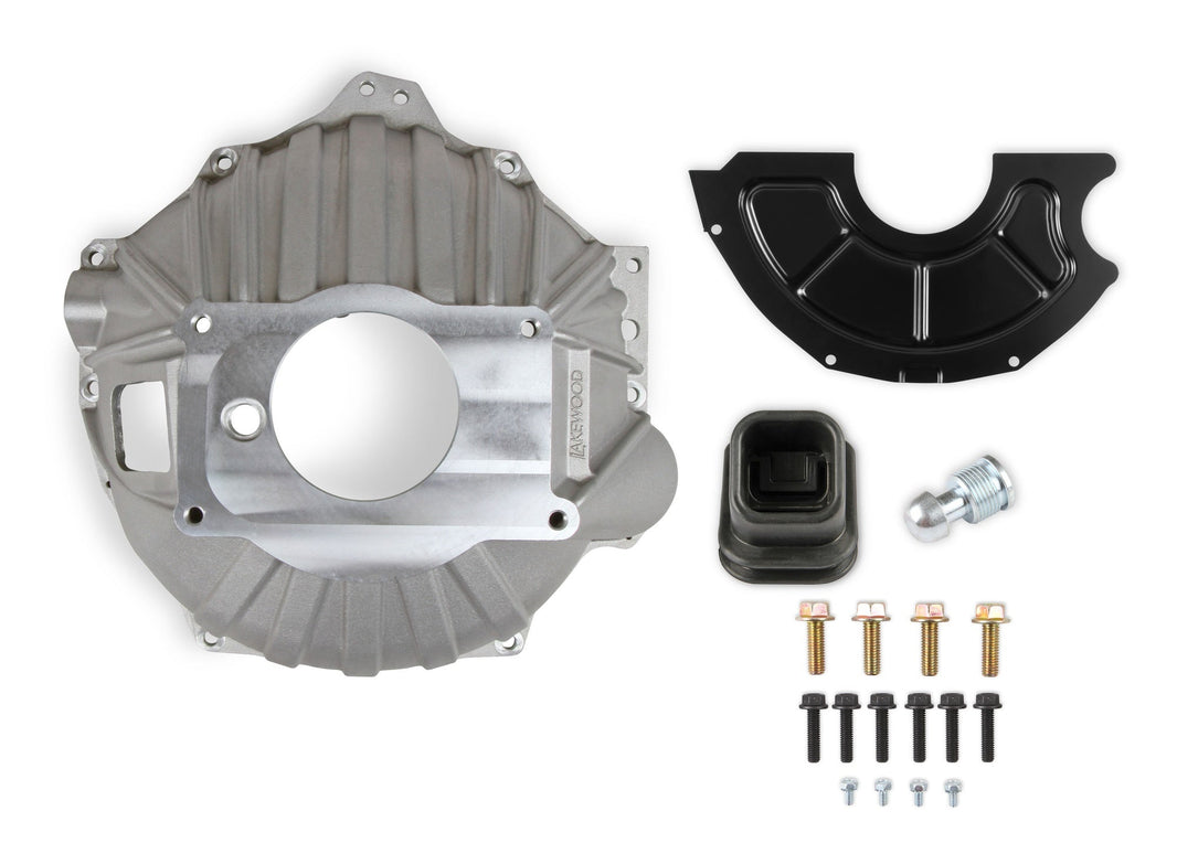 ALUMINUM BELL HOUSING CHEVROLET - Lakewood  Bellhousing Kit - Chevrolet Small Block and Big Block Engines