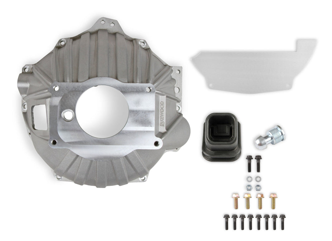 ALUMINUM BELL HOUSING CHEVROLET LS - Lakewood Bellhousing Kit - LS/Gen V LT Engines - TKX and TKO