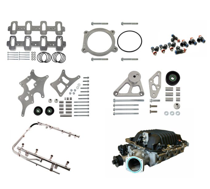 BTR LSA Truck Supercharger Kit