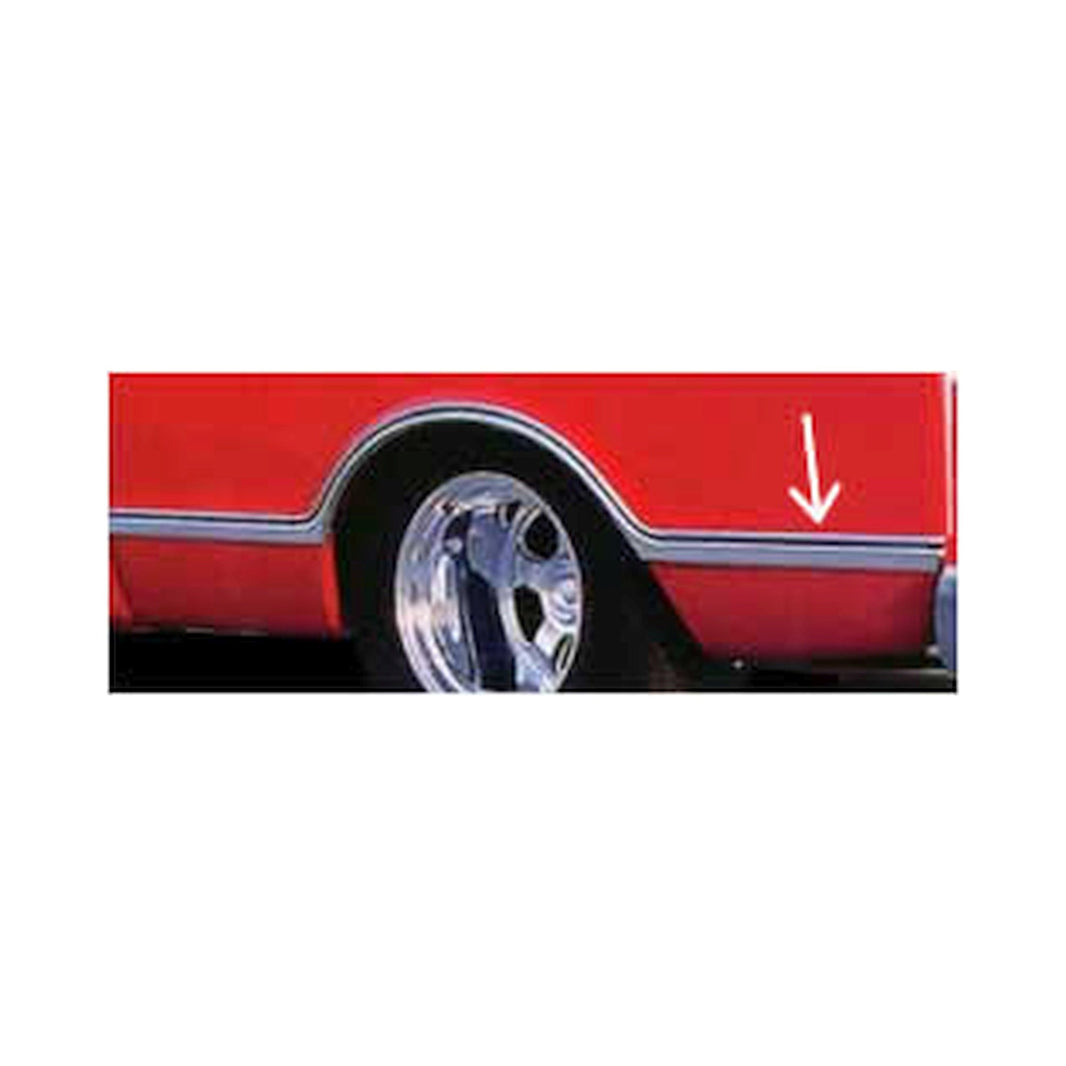 Moulure latérale de caisse Brothers Trucks - Arrière de la roue - Benne courte/Fleetside - Droite