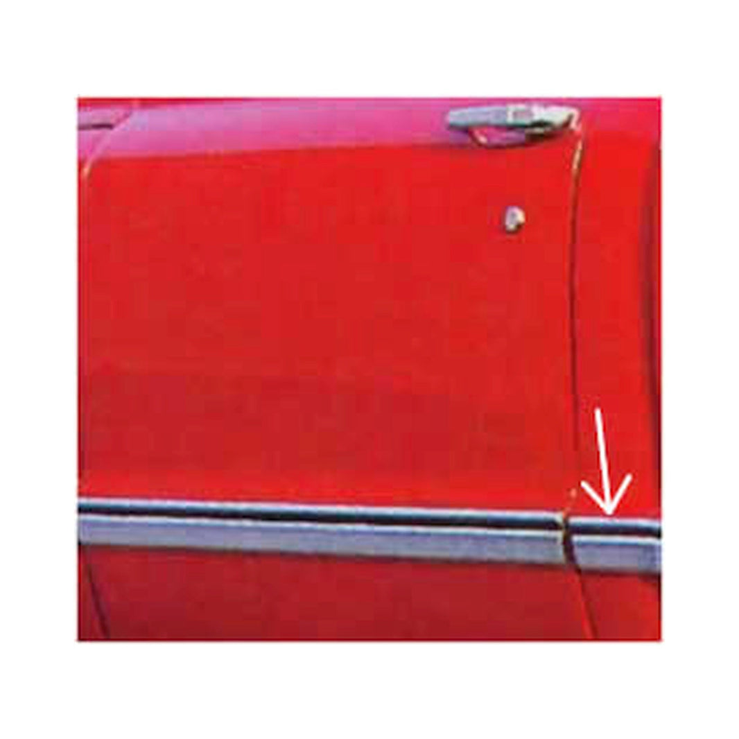 1967-68 CHEVY/GMC CAB MOLDING - Brothers Trucks  Cab Molding - Right