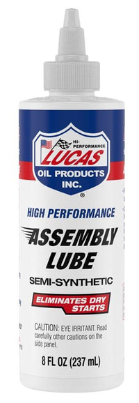 Lucas Engine Build Bearing Crank Cam Assembly Lubricant Lube 8oz 236ml 10153