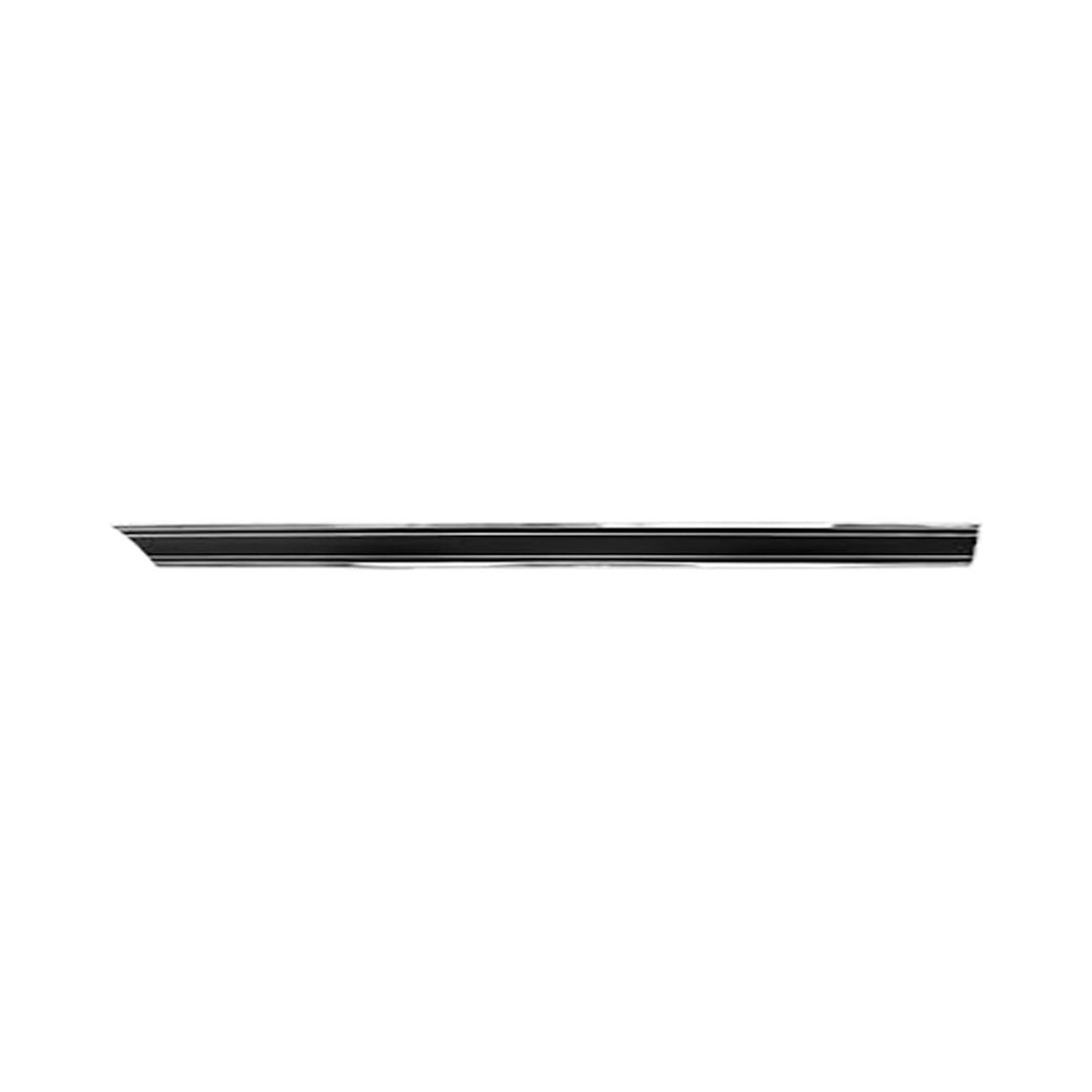 69-72 BEDSIDE MOLDING LWR FRT LWB RH-BK - Brothers Trucks  Bedside Molding - Lower Front-Longbed - Black - Right